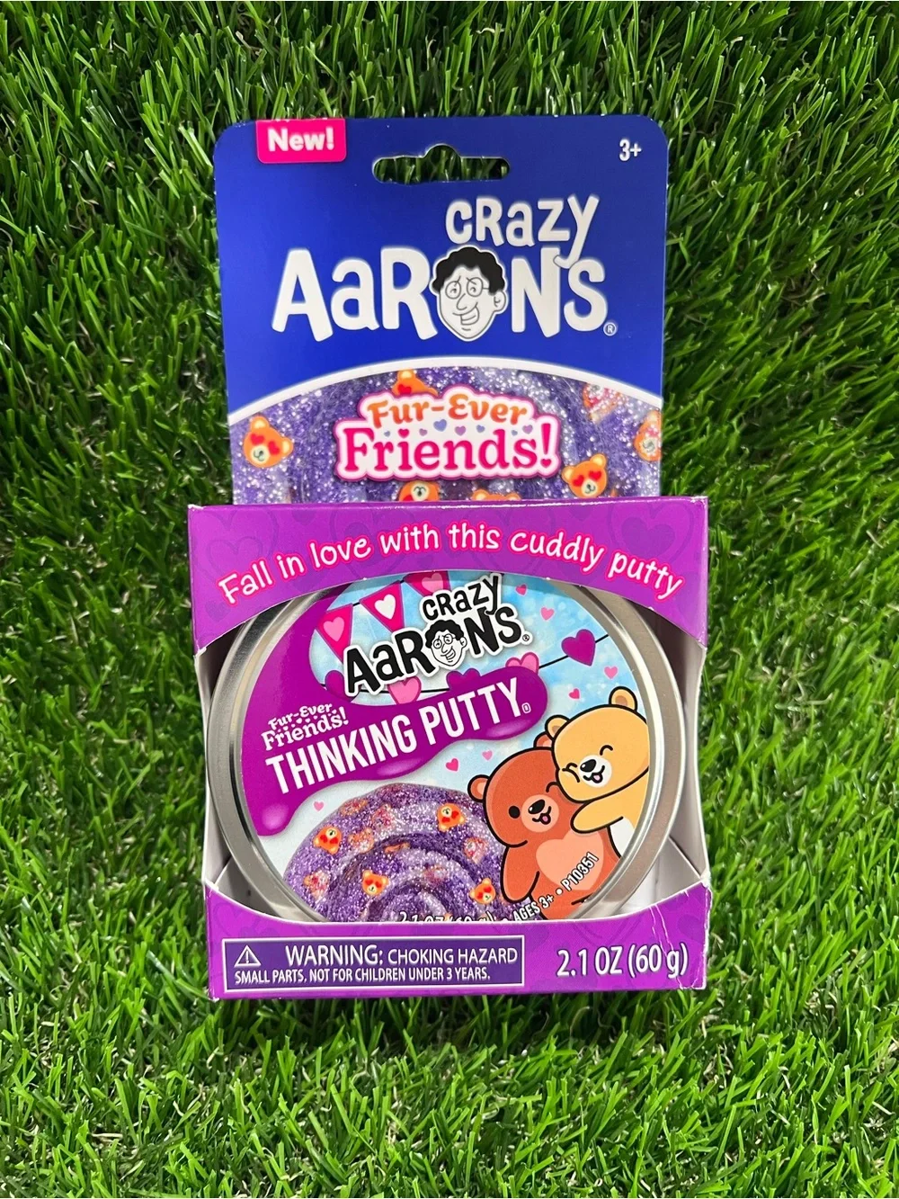Fur-Ever Friends Thinking Putty - Purple